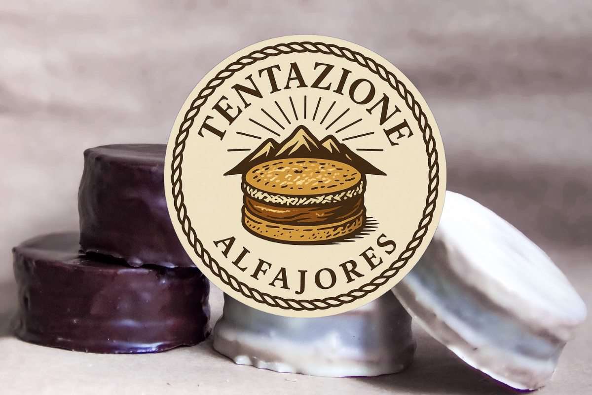 Página de Tentazione, alfajores artesanales